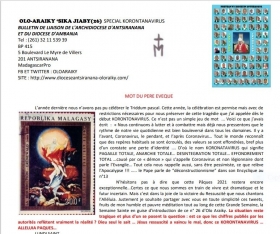 Bulletin de liaison N°26 - Archidiocèse d'Antsiranana
